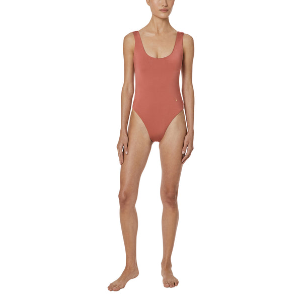 Cora One Piece Swimsuit Sunset/Black