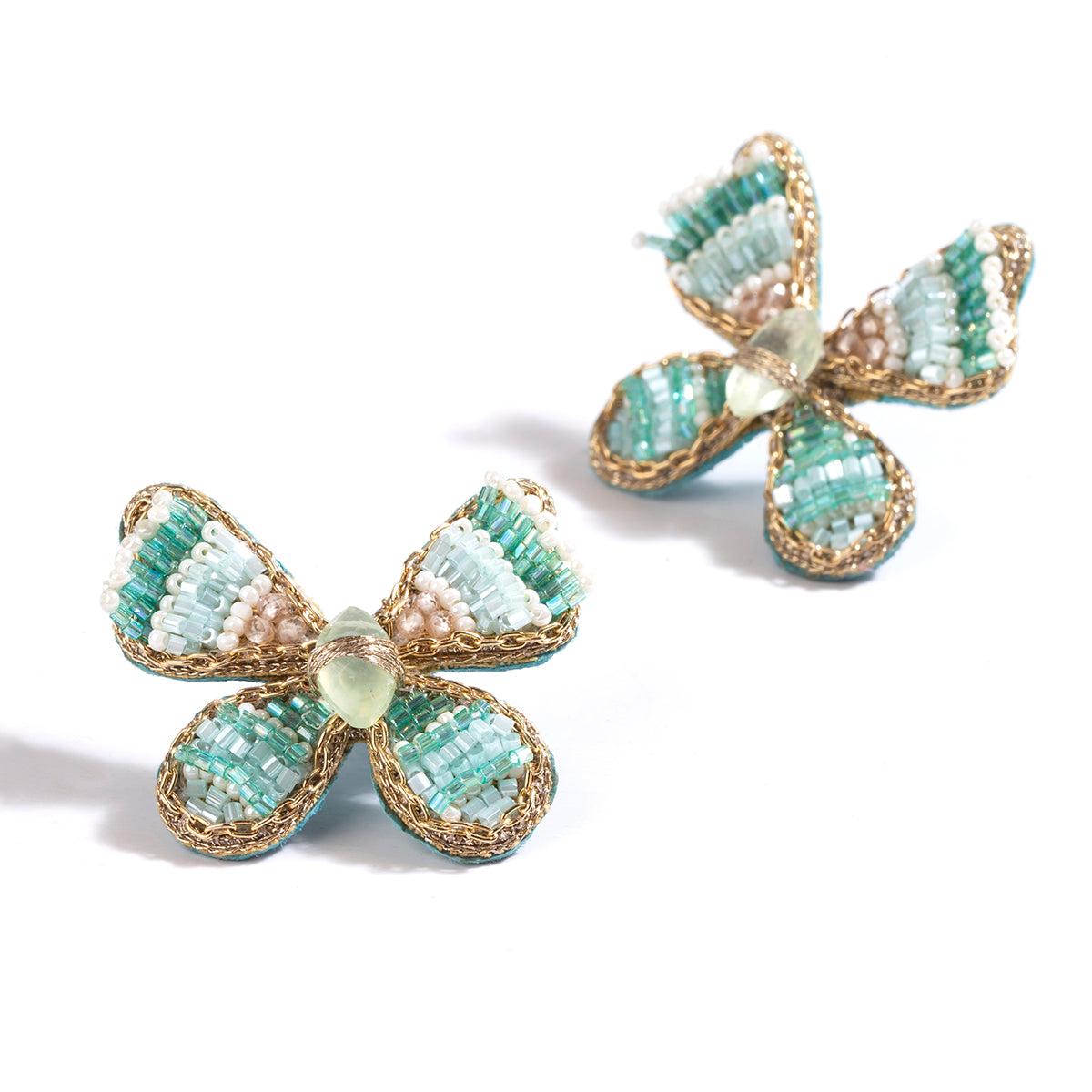 Lightweight small butterfly earrings