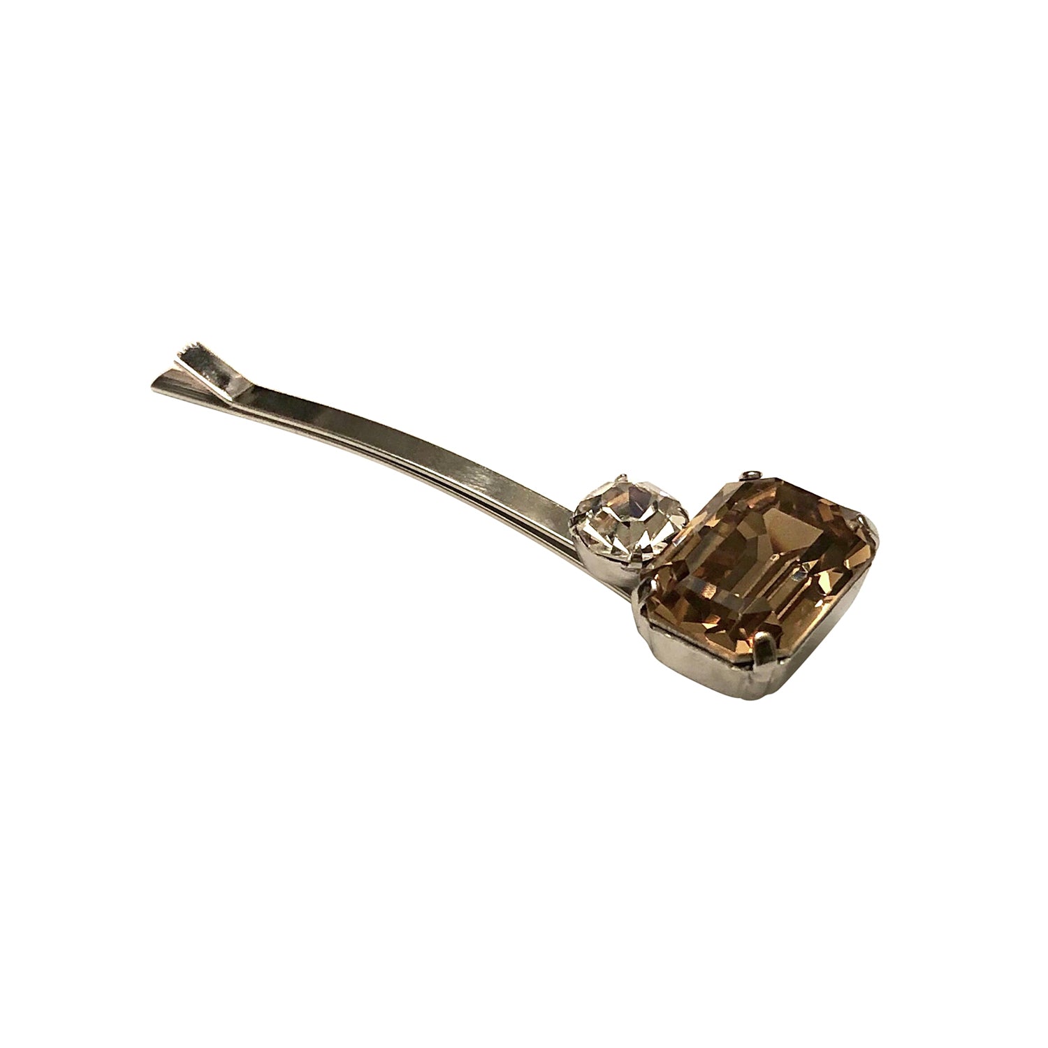 Octagonal Metal Pin Glam Octagon Crystal Hair Pins (more colors available)