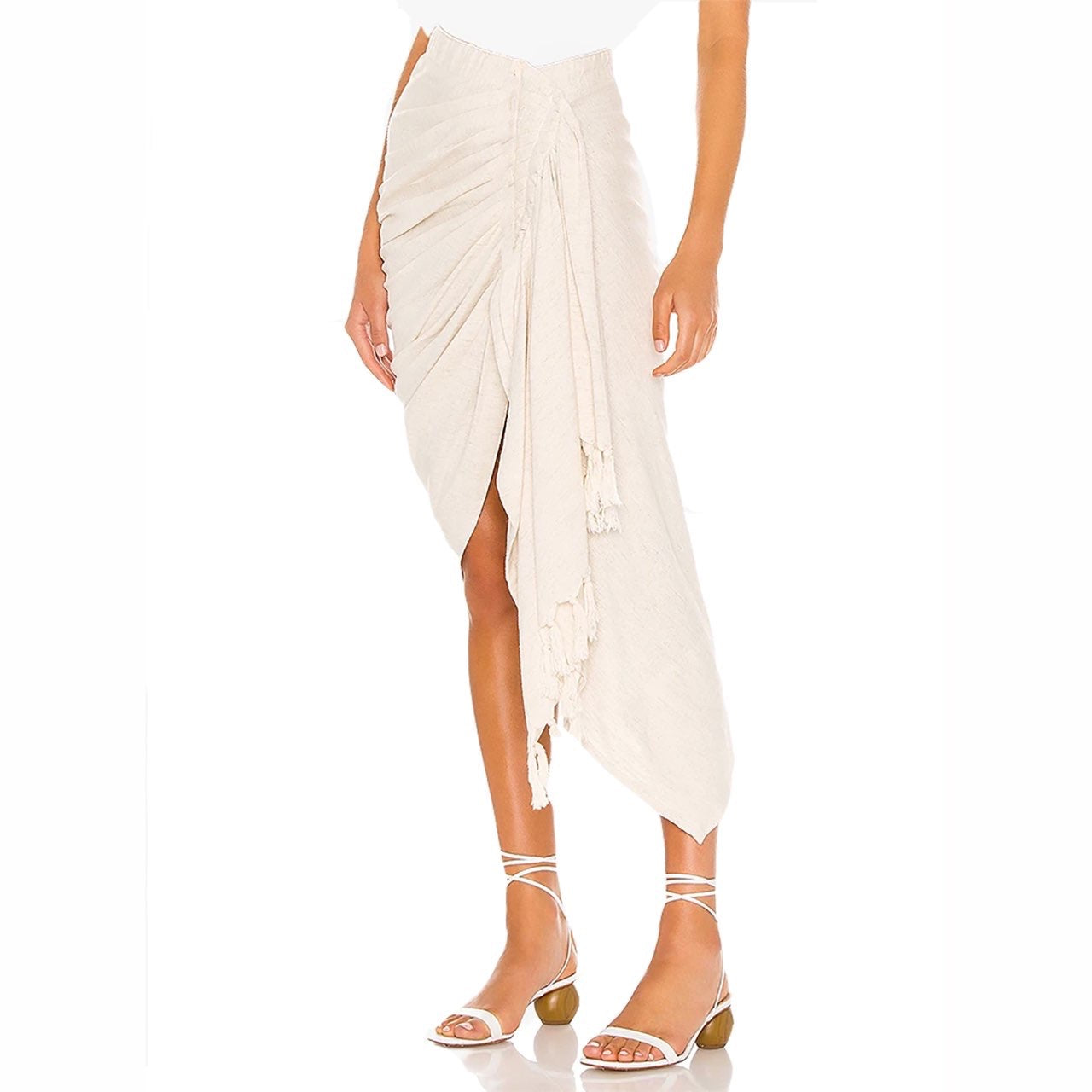 Tulum Luxe Linen Skirt