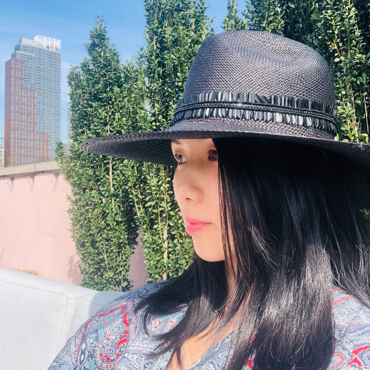 The Crete Black Panama Hat Panama Hat Women JAUNT