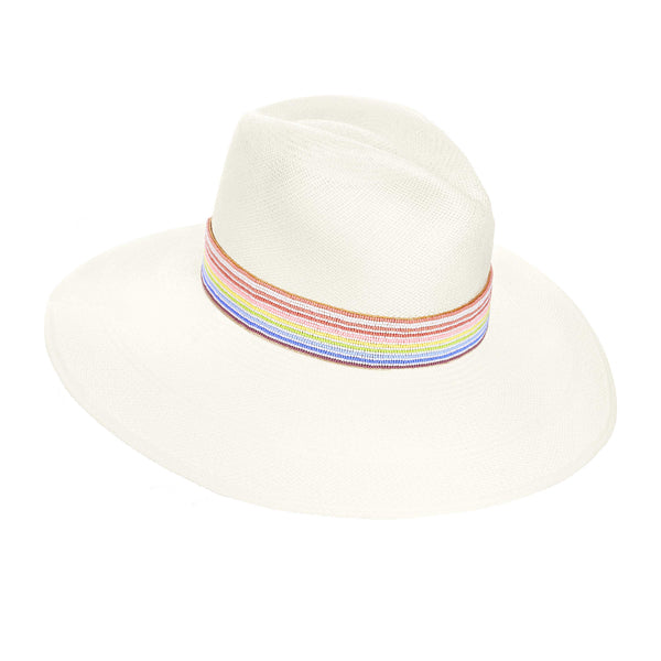 The Figari Rainbow Panama Hat