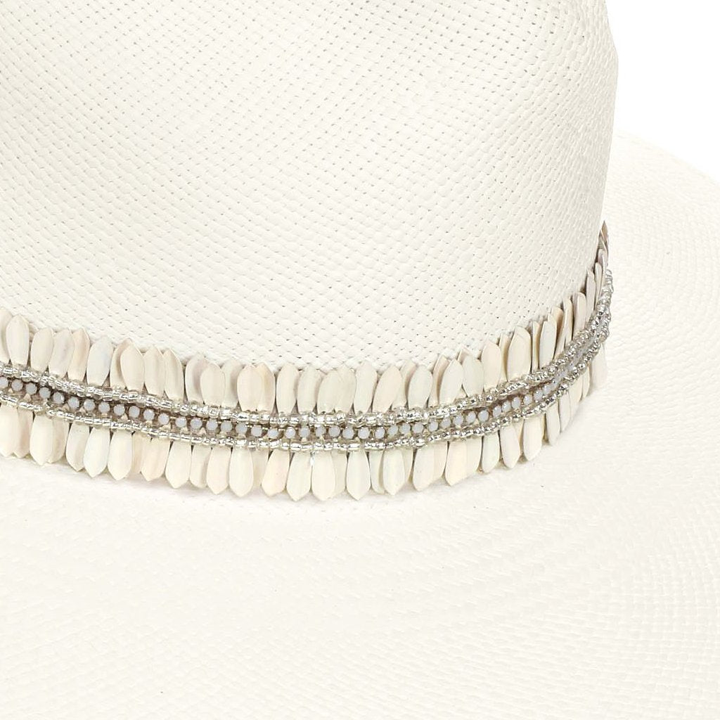 The Crete Embroidered Panama Hat