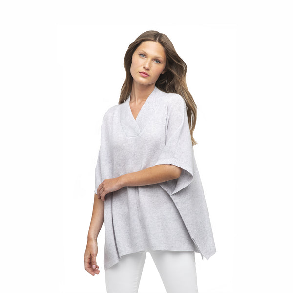 Cashmere Crossover Vee Poncho
