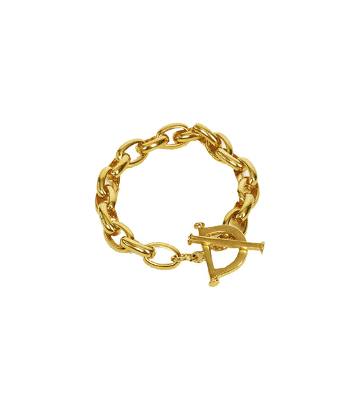 Toggle Chain Bracelet Gold