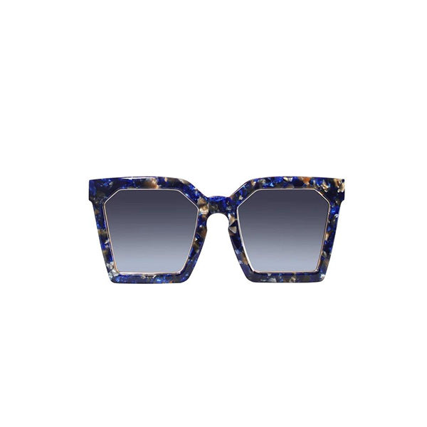 LAS ISLAS SQUARED SUNGLASSES IN MIDNIGHT