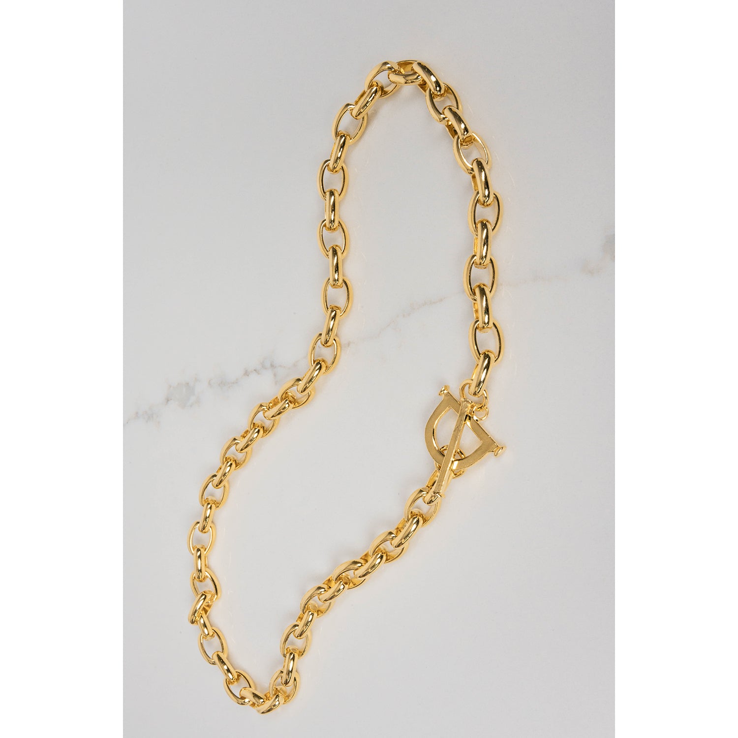 lv chain links necklace