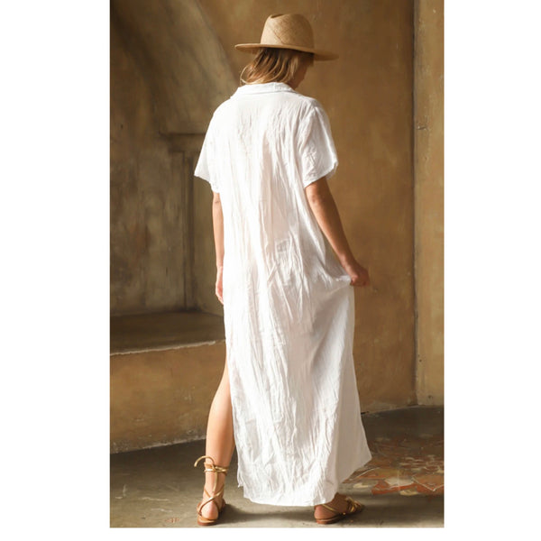 Riviera White Sunfair Dress