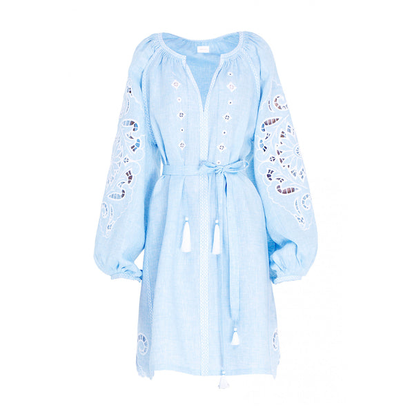 Rosha Light Blue Dress