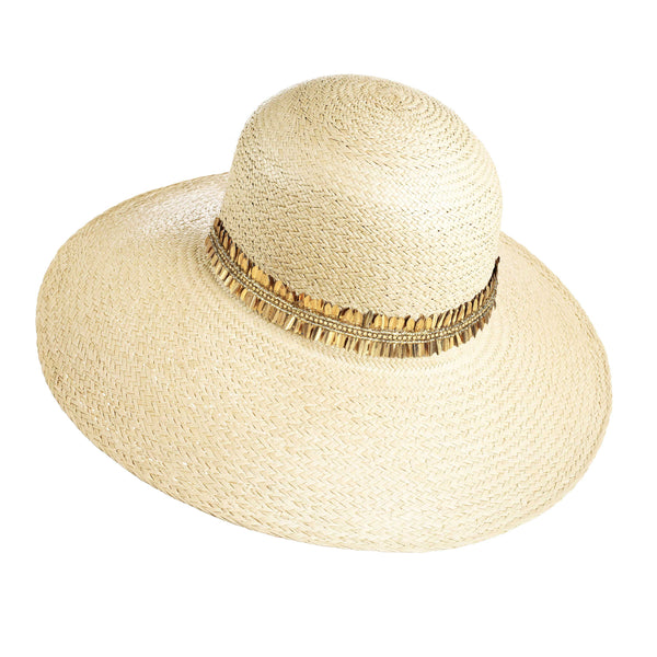 The Crete Embroidered Panama Hat