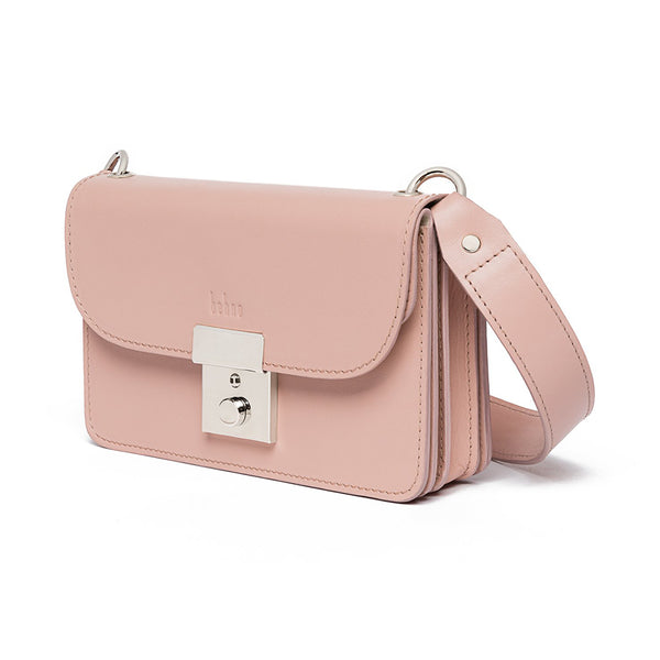 Amanda Blush Leather Belt Bag