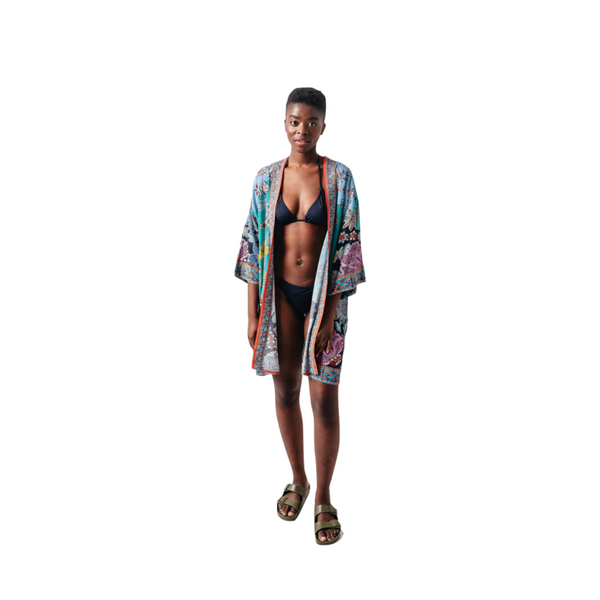 Enchanted Garden Duster Coverup