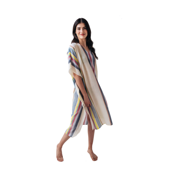 Rainbow Maxi Caftan