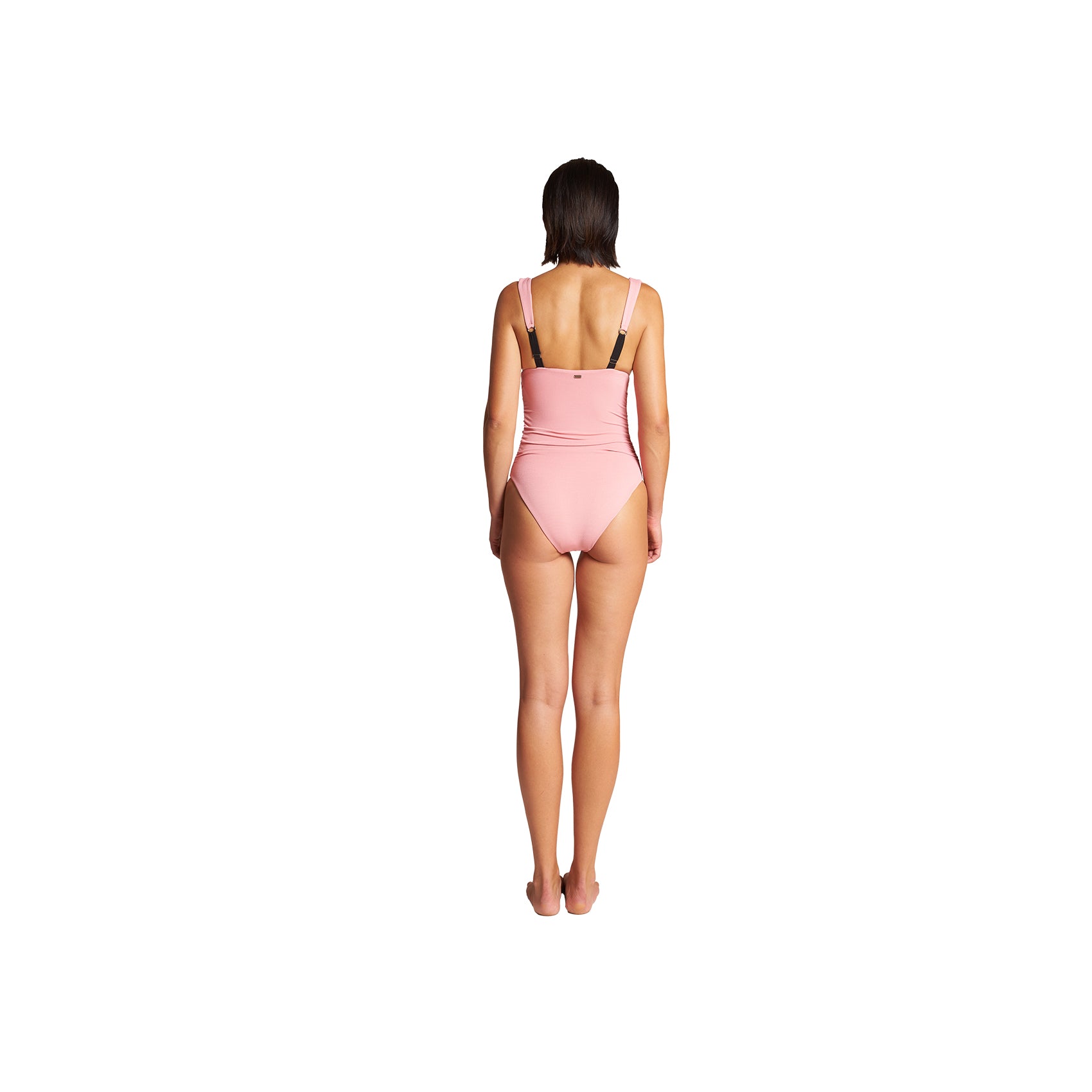 Athena Pique One Piece in Rose