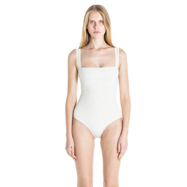 Donatella One Piece Swimsuit in Ivory