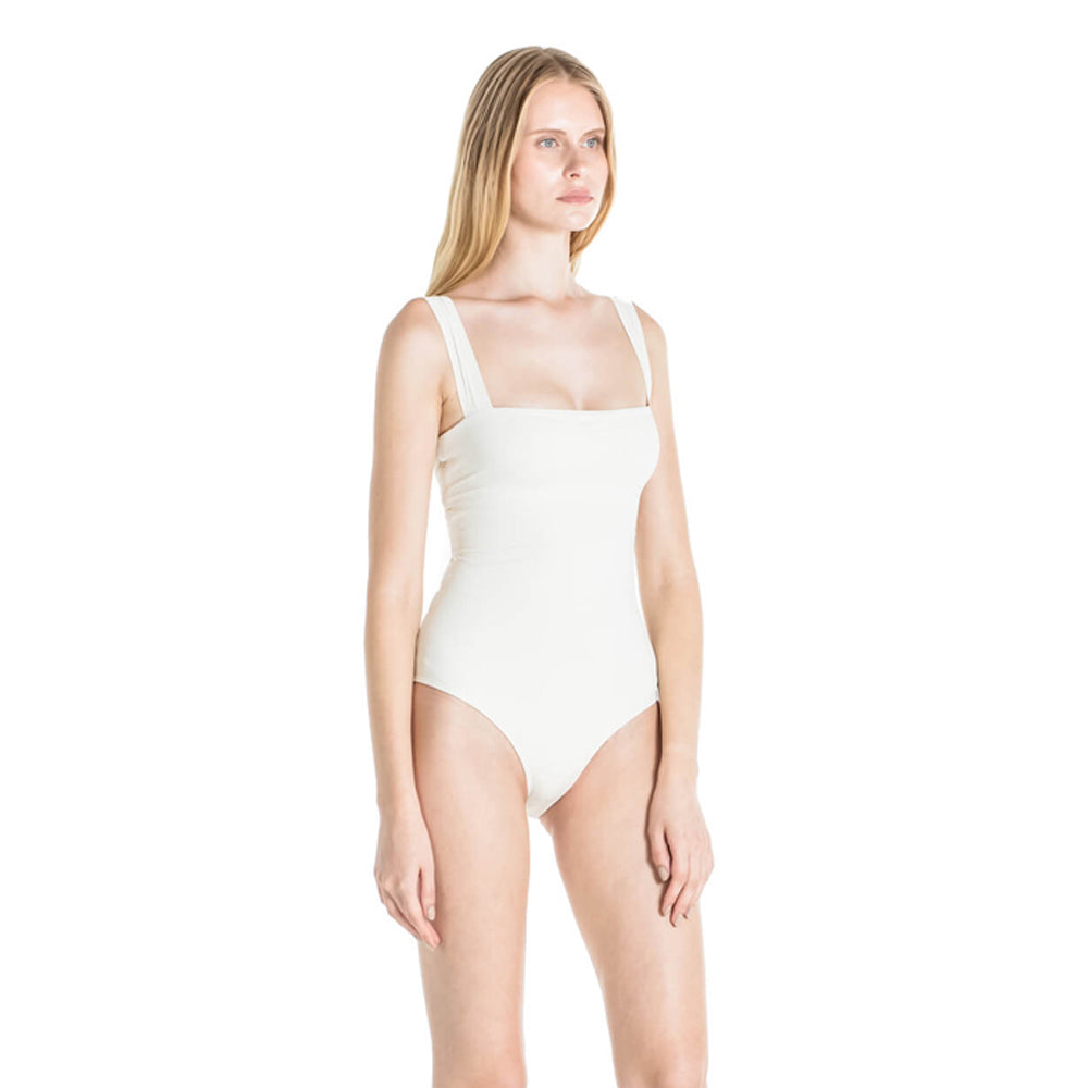 Donatella One Piece Swimsuit in Ivory