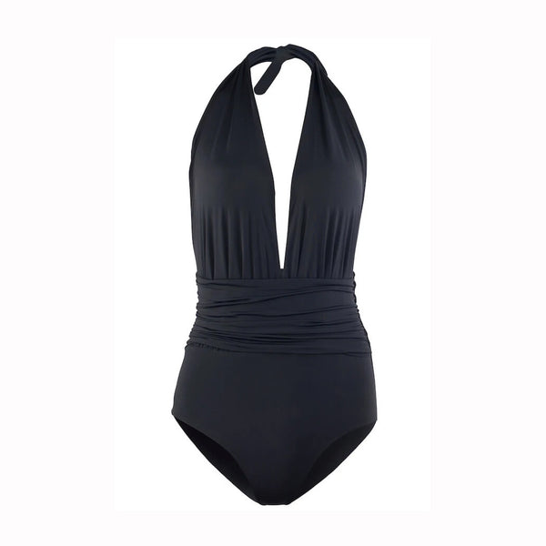 Eva One Piece Swimsuit Black