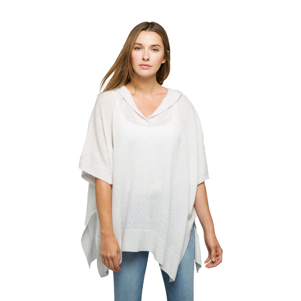 Cashmere Hooded Poncho