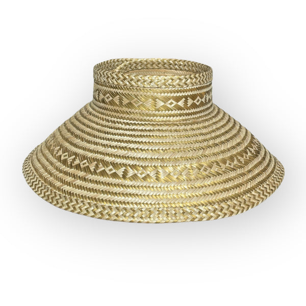 Wayuu Visor in Gold/Natural