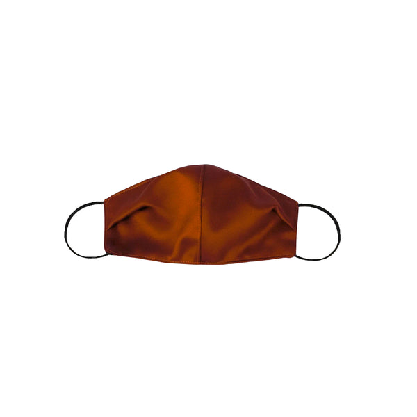 Satin Face Mask Rust