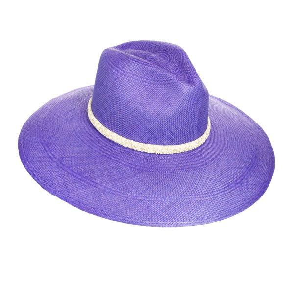 The ROSA Purple Panama Hat