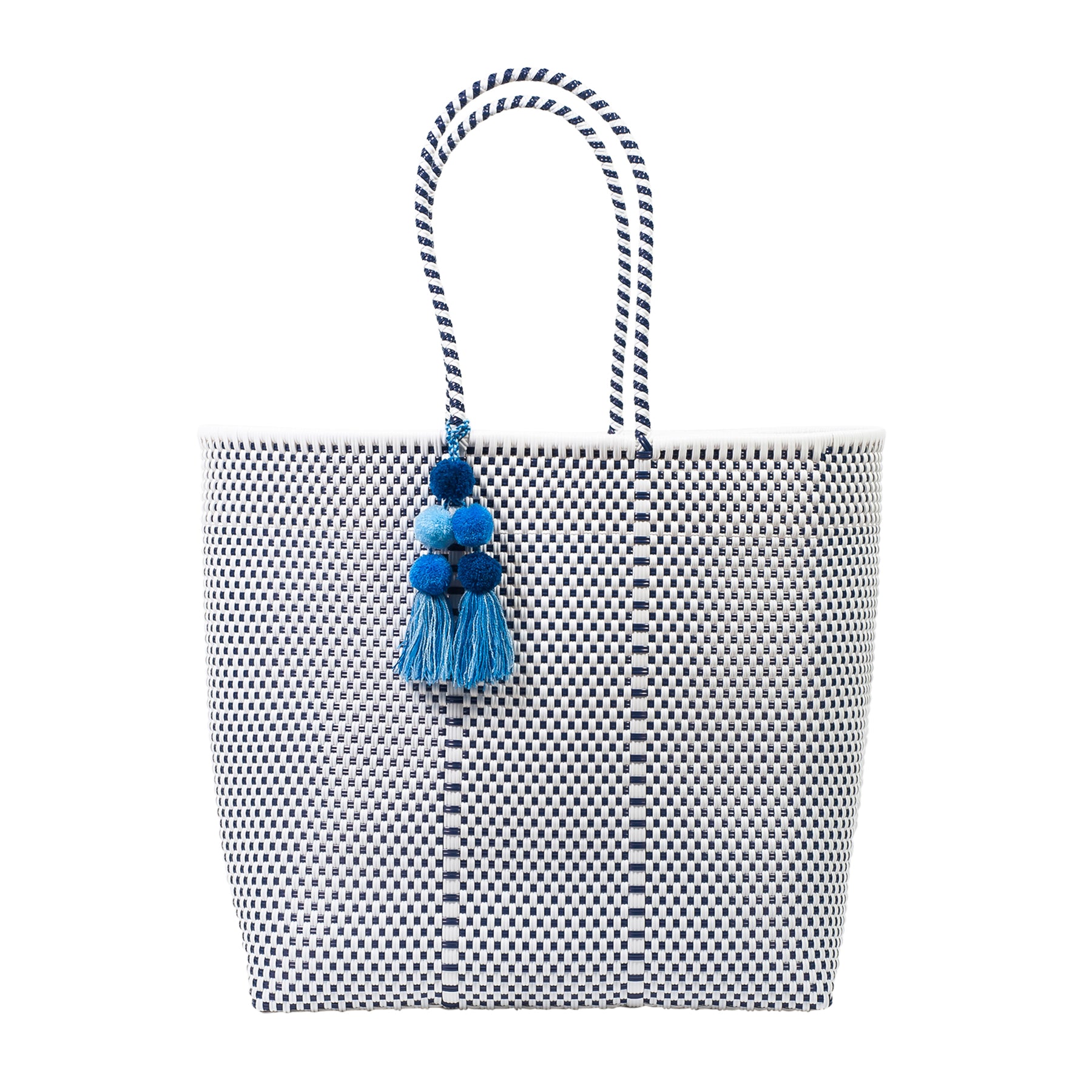 woven beach bag